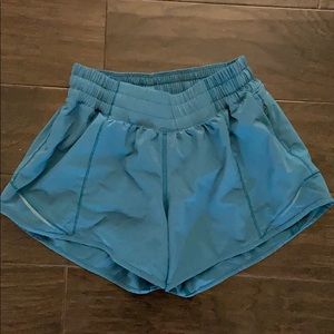 Teal Hottie Hot Lululemon Shorts